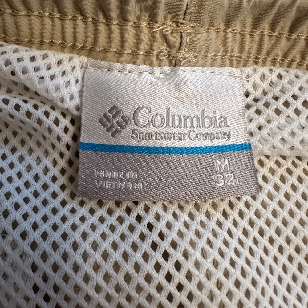 Columbia‎ PFG Men’s Size Medium Convertible Pants/Shorts Omni-Shade Tan 32” - Picture 5 of 13